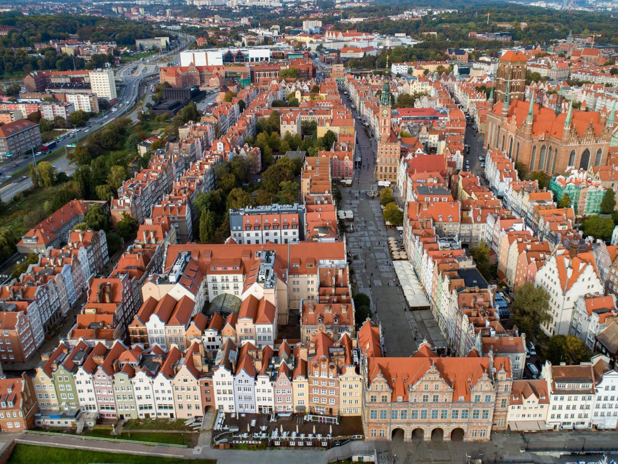 Mhs Family Apartment Old Town Гданск Екстериор снимка
